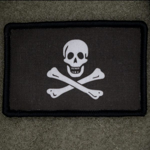 Pirate "Jolly Roger" Flag Patch or Sticker