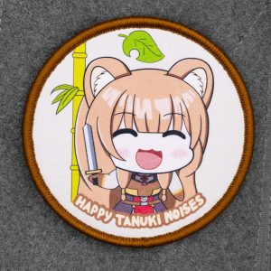 Raphtalia "Happy Tanuki Noises" Rising of Shield Hero Patch or Sticker