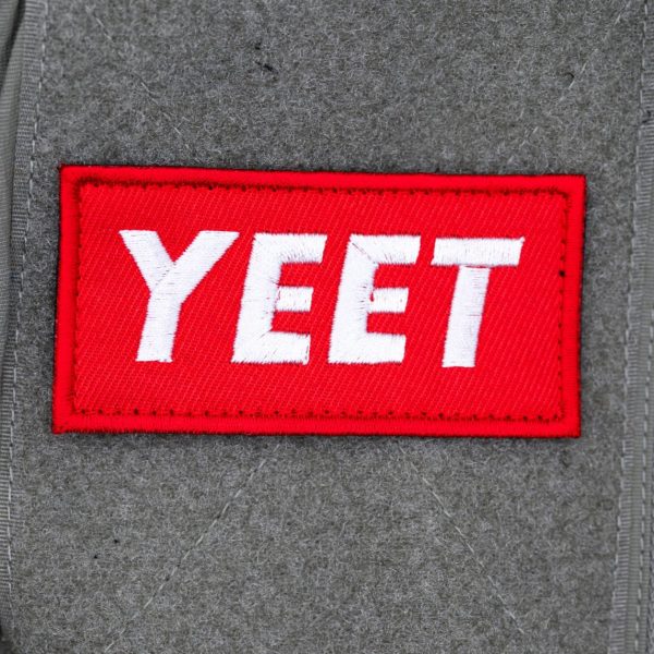 Airsofter Operator Yeet Send It Airsoft Meme Patch
